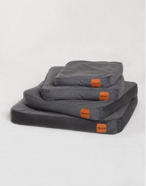 Coussin pour chien luxueux - Velvet - Gris Taupe