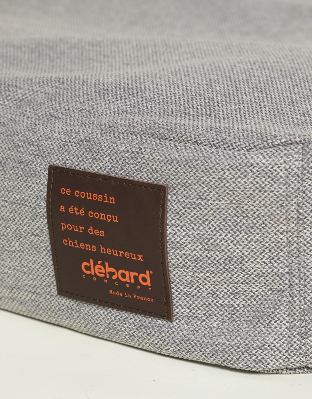 copy of Elegant Dog's Cushion - Linen - Medium Grey