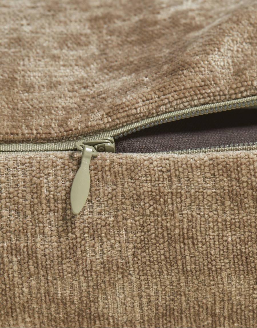 Housse de remplacement pour coussin Clébard concept - Moiré Beige Doré