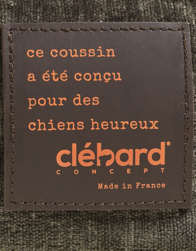 collection coussin pour chien Clébard concept - Moiré Taupe