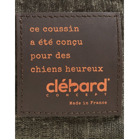 collection coussin pour chien Clébard concept - Moiré Taupe