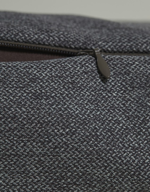 Replacement Outer Cover for Clébard cushion - Chevron - Dark Grey