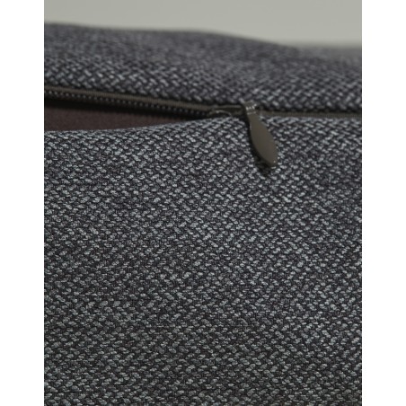 Housse de remplacement pour coussin Clébard concept - Chevron - Gris Foncé