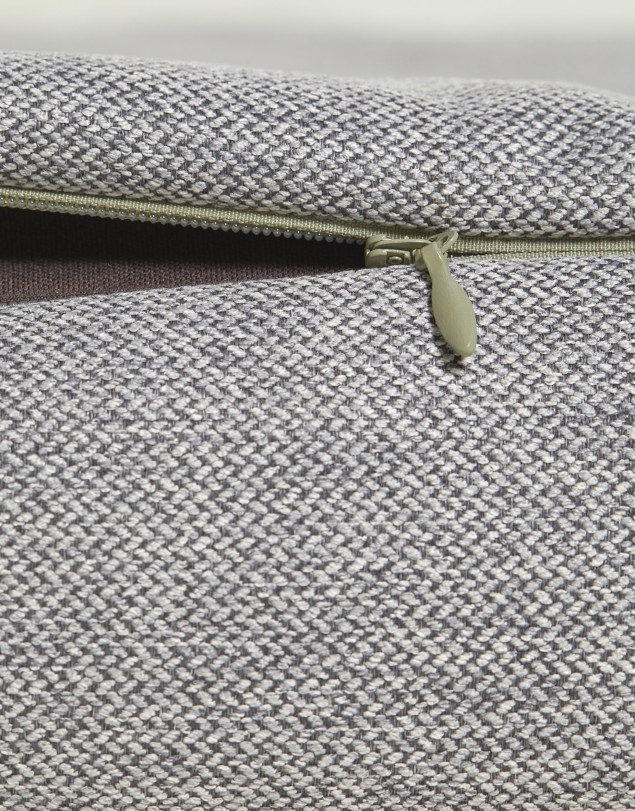 Replacement Outer Cover for Clébard cushion - Chevron - Light Grey